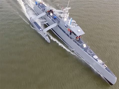 The Navy's ACTUV Sea Hunter drone ship in San Diego - Business Insider