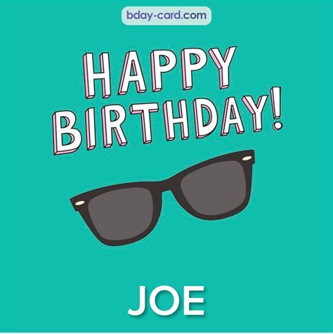 Birthday images for Joe 💐 — Free happy bday pictures and photos | BDay-card.com