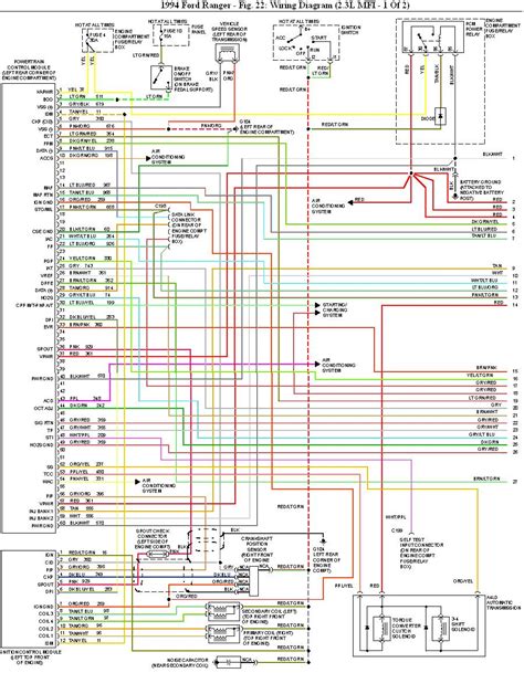 1994 Ford Ranger Electrical Wiring Diagram - diagram ear