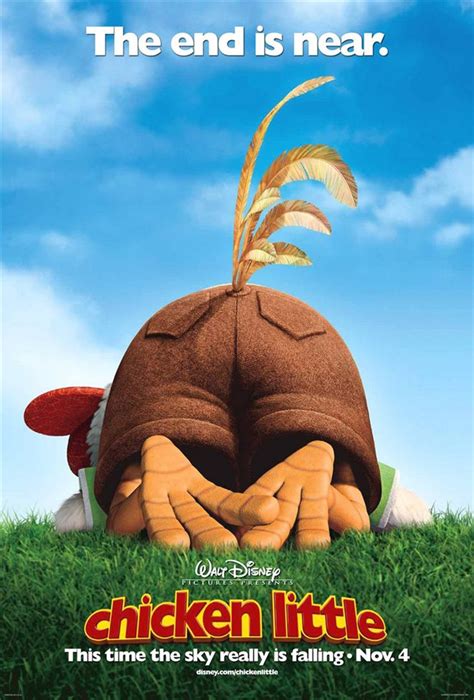 Chicken Little movie large poster.