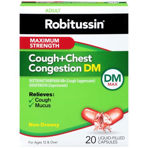 Robitussin Max Cough & Congestion 4 Oz.