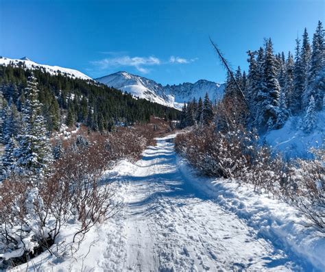 Snowshoeing Mayflower Gulch is Magical - Crazy About Colorado