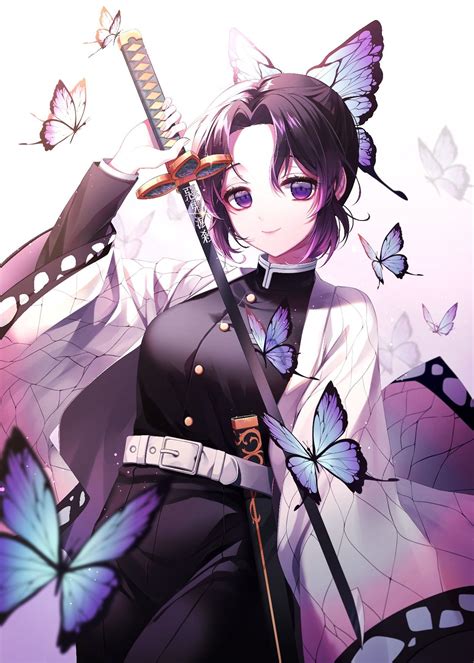Shinobu Kochou | Anime demon, Anime butterfly, Cute anime character