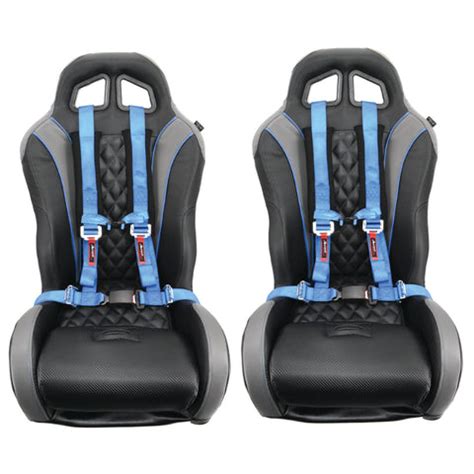 Carbon Edition Daytona Bench Seat Bundle (with Harnesses) – Aces Racing