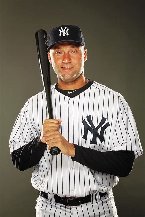 Derek Jeter #26 by Al Bello