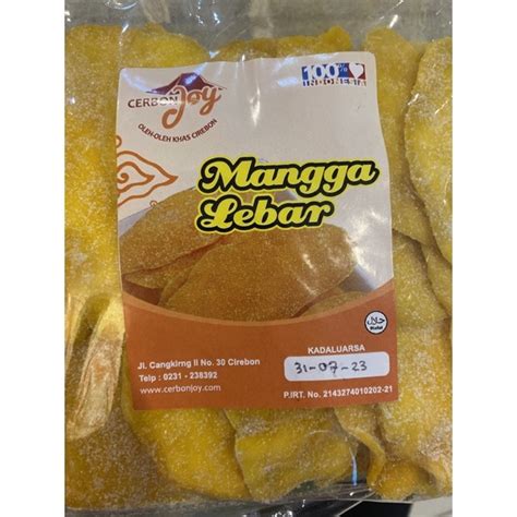 Jual manisan mangga lebar cirebon manisan khas cirebon mangga cirebon | Shopee Indonesia