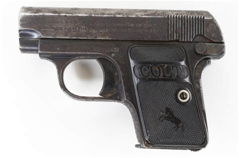 Lot - 1918 Colt .25 Caliber Semi-Automatic Pistol