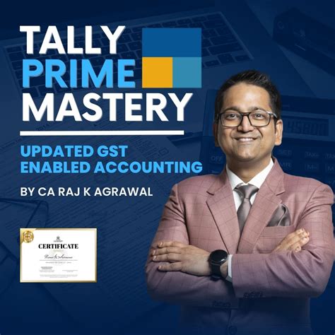 Tally Prime Mastery- Updated GST Enabled Accounting