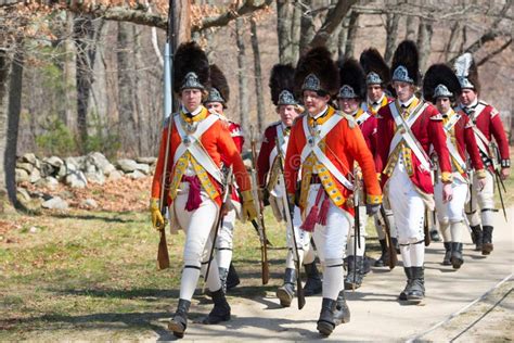 Historical Reenactment Events in Lexington, MA, USA Editorial Stock ...