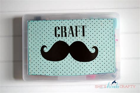 Craft {Stash} Tutorial and Giveaway - Shes {kinda} Crafty