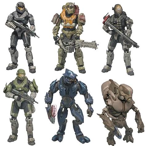 Halo Reach Series 1 Action Figure Set - Entertainment Earth