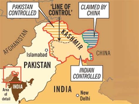 Changing maps will not mean Kashmir is a part of you, India – The ...