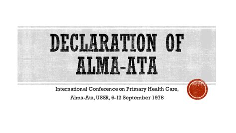 (PDF) Alma Ata Declaration | Ramesh Khanal - Academia.edu