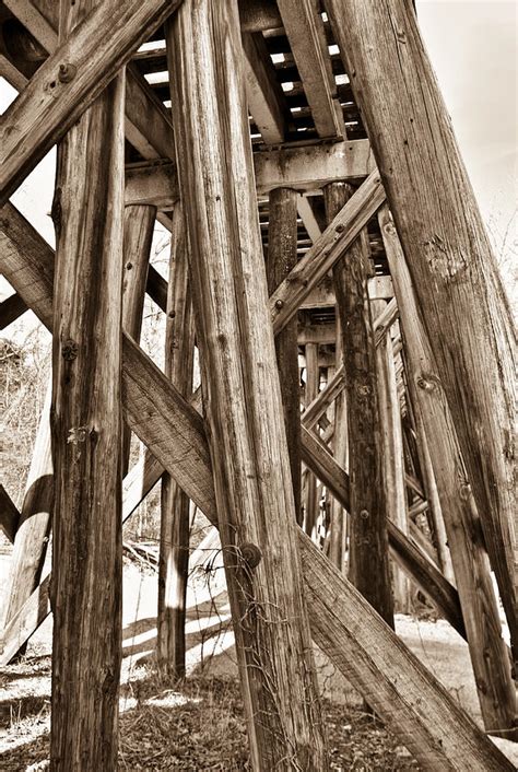 Railroad Trussel Photograph by Douglas Barnett - Fine Art America