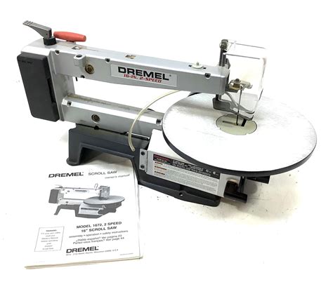 Lot - Dremel 16”, 2 Speed Scroll Saw