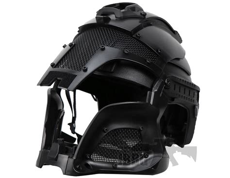 Medieval Iron Warrior Full Head Coverage Airsoft Helmet and Mask