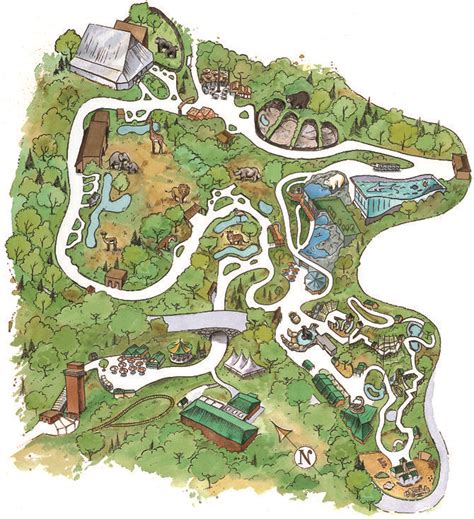 Map Of Pittsburgh Zoo - Atlanta Georgia Map