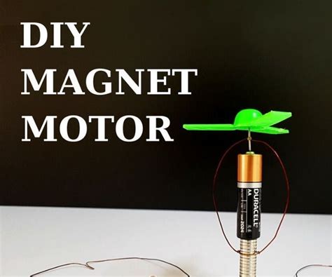 DIY: 2 Simple Magnet Motors You Can Make : 4 Steps - Instructables