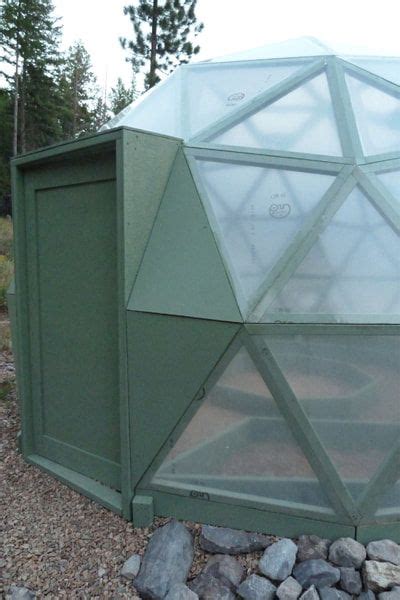 The Dome: Geodesic Dome Greenhouse, low cost, easily built, wood frame ...