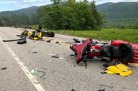 Seven motorcyclists killed, 3 injured in New Hampshire crash