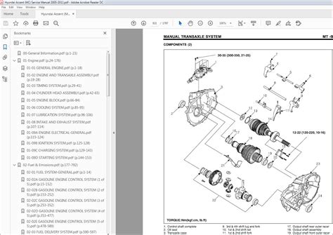 Hyundai Accent MC Service Manual 2005 - 2011 - PDF DOWNLOAD ...