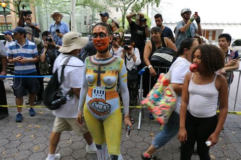 NYC Bodypainting Day 2015 - a photo on Flickriver