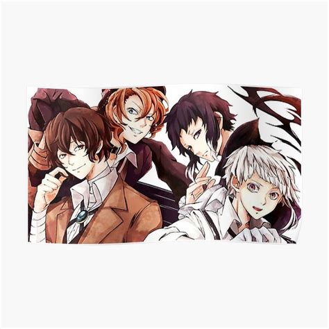 "Bungou Stray Dogs" Poster for Sale by EmpireKitsune | Redbubble