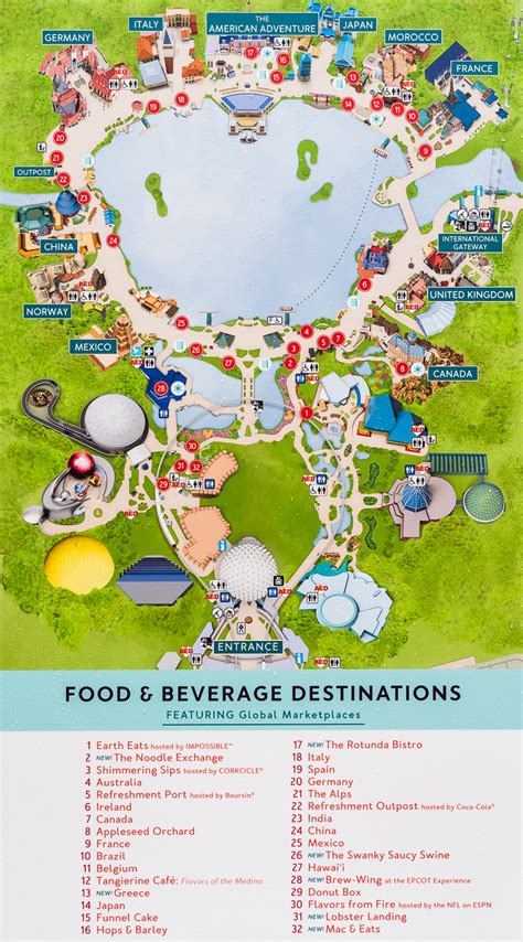 Epcot Food And Wine Map 2024 - Shela Violetta