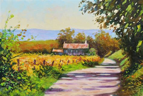 French Countryside Landscape Paintings – Architectural Design Ideas