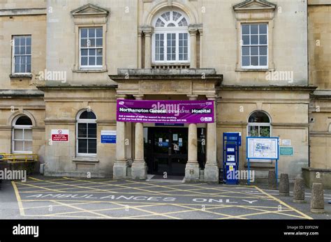 The main entrance to Northampton General Hospital, Northampton, UK Stock Photo - Alamy