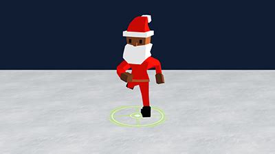 3D Santa Run - Game gratis 3D Santa Run