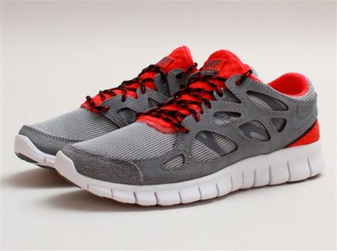 Nike Free Run+ 2 “Cool Grey/Challenge Red–Black” | Complex