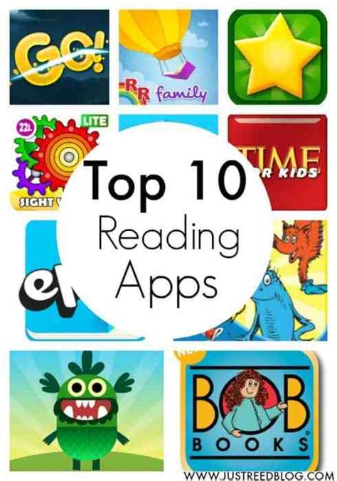 Top Ten Reading Apps for Kindergarten through Second Grade - Just Reed