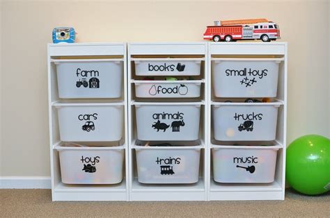 Domestic Dabblings: Toy Storage Labels