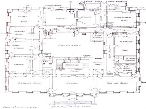 Beverly Hillbillies Mansion Floor Plan Historic Plans - JHMRad | #4965