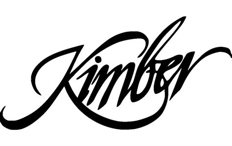 Kimber Gun Logo dxf File Free Download - 3axis.co