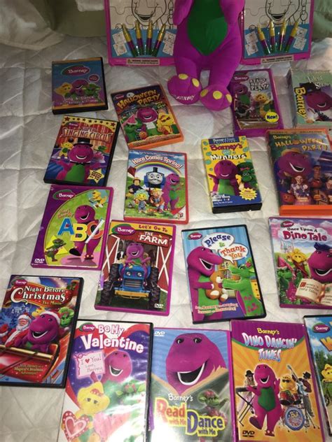 Barney VHS & DVD collection. for Sale in Henderson, NV - OfferUp