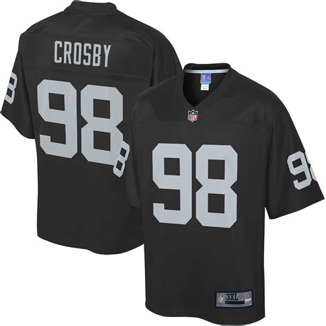 Maxx Crosby Jersey S-2X 3X 4X 5X 6X XLT 2XLT 3XLT 4XLT 5XLT