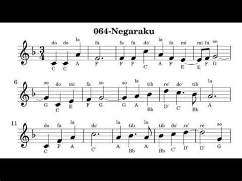 064-Negaraku music sheet - YouTube