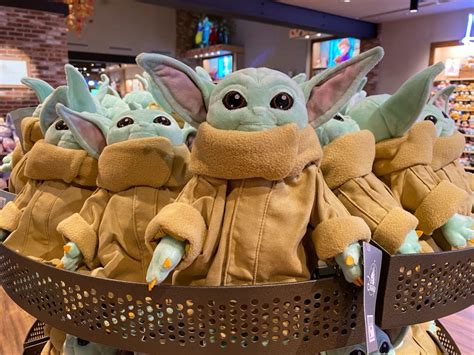 PHOTOS: New Baby Yoda “The Child” Plush Debuts at Disney Springs - Disneyland News Today