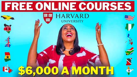 10 FREE Online Courses From Harvard University That Can Pay You US$6,000 A Month With A Side Hustle