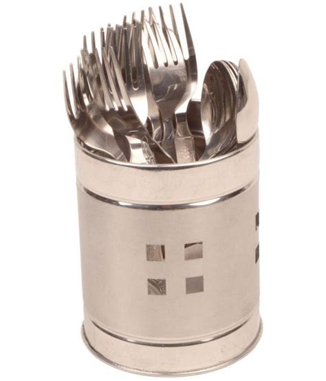 Buy Airan Stainless Steel Spoon Holder Online at Best Price in India - Snapdeal