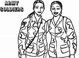 Army Soldiers Coloring Page  Free Printable Coloring Pages sketch template
