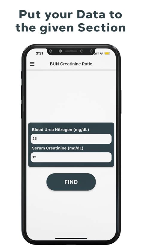 BUN Creatinine Ratio Calculate APK for Android Download