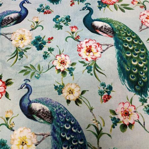 Peacock Cotton Fabric - Walmart.com