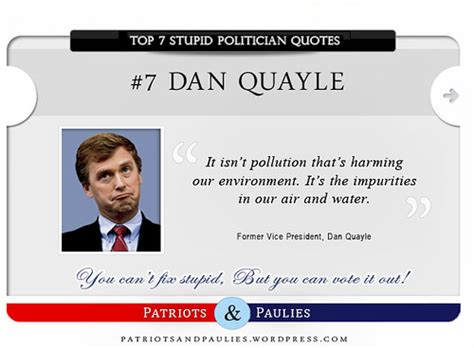 7.) Dan Qualye - Top 7 Stupid Politician Quotes | TOP 7 STUP… | Flickr