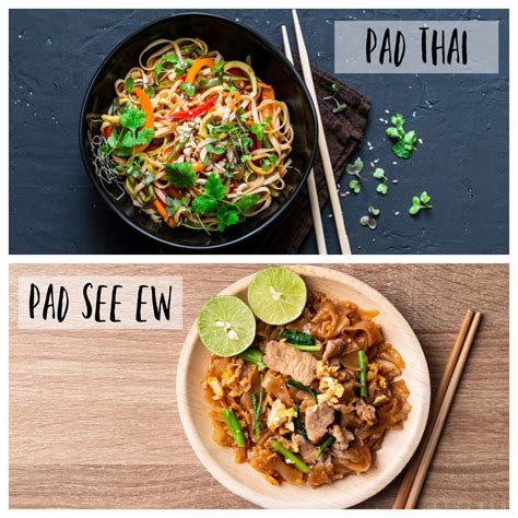 Pad Thai Vs Pad See Ew: What Is The Difference? - Tastylicious