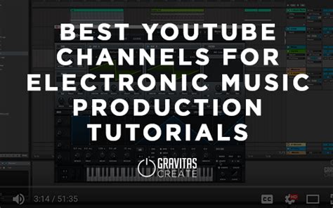 Music Production Tutorials on YouTube - Gravitas Create