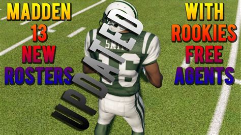 How to Get Madden 25 Rosters Updated With Video - YouTube