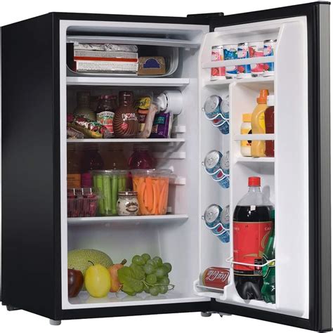 Customer Reviews: Whirlpool 3.5 Cu. Ft. Mini Fridge Stainless Steel Look WH35S1E - Best Buy